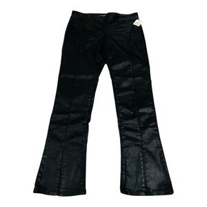 We The‎ Free Double Dutch coated Pull On In Etheral black Women's Size Large NWT